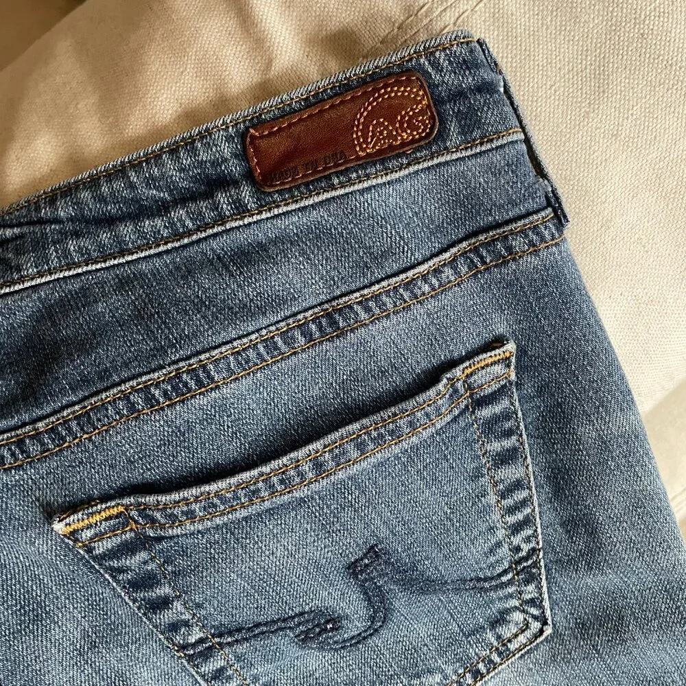 Adriano Goldschmied AG Stevie Slim Straight Jeans 27 - Picture 2 of 11